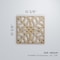Ekena Millwork Medium Garland Decorative Fretwork Wood Wall Panels, Alder, 15 3/8"W x 15 3/8"H x 3/8"T WALW16X16X0375GRDAL - alternate 5